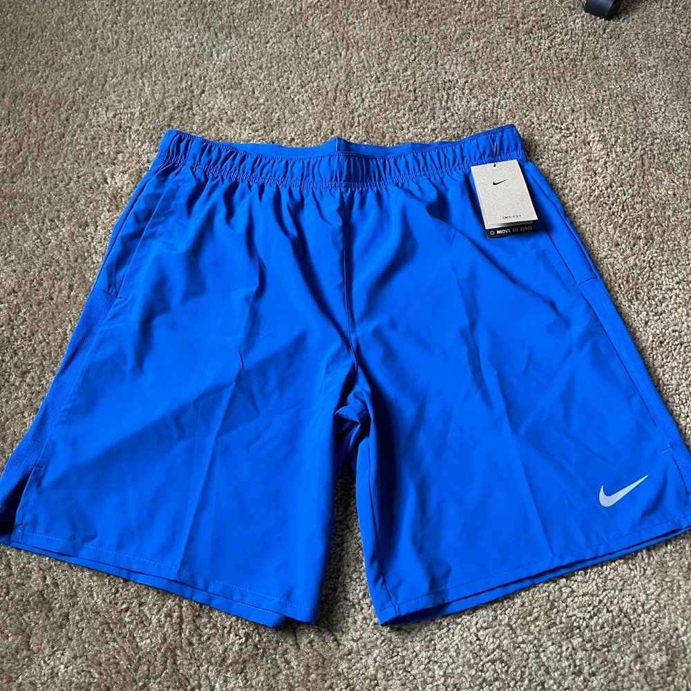 Nike Men's Vibrant Blue Athletic Shorts